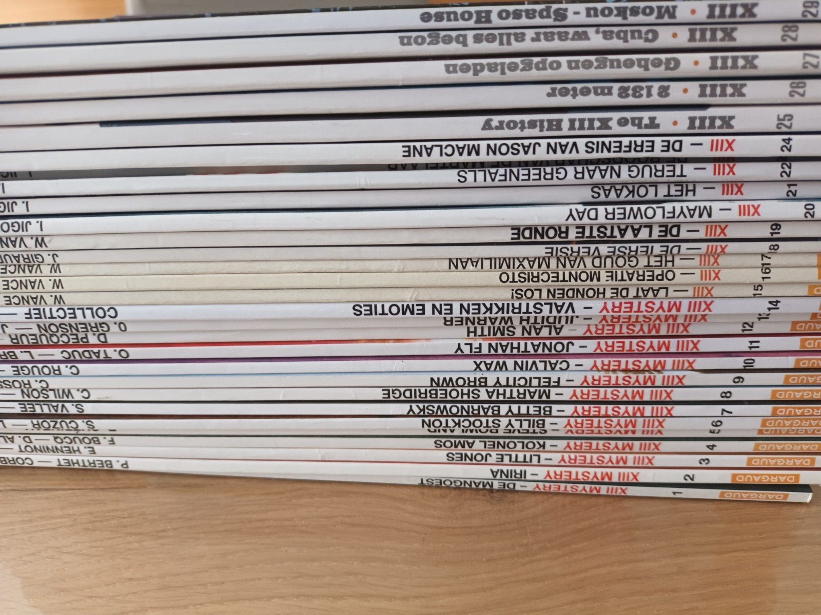 Stripreeks XIII, Livres, BD, Enlèvement