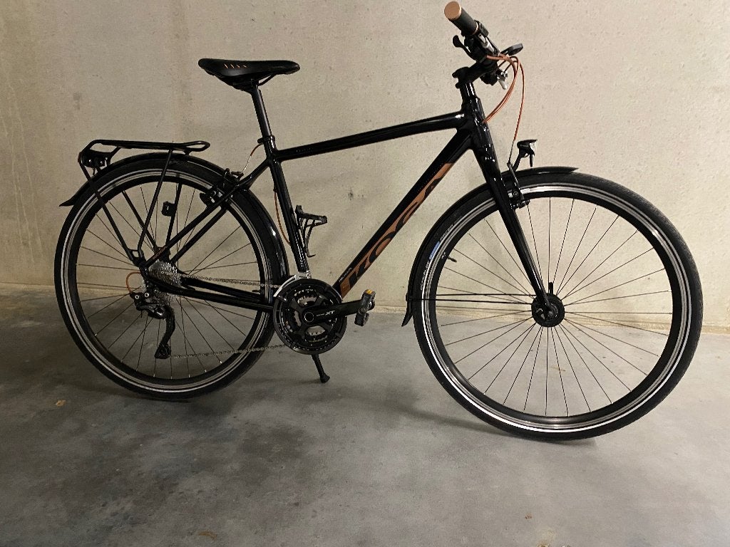 Koga F3 7.0 sport-/toerfiets voor heren in uitstekende staat, Fietsen en Brommers, Ophalen, 28 inch, Velgrem, 49 tot 53 cm