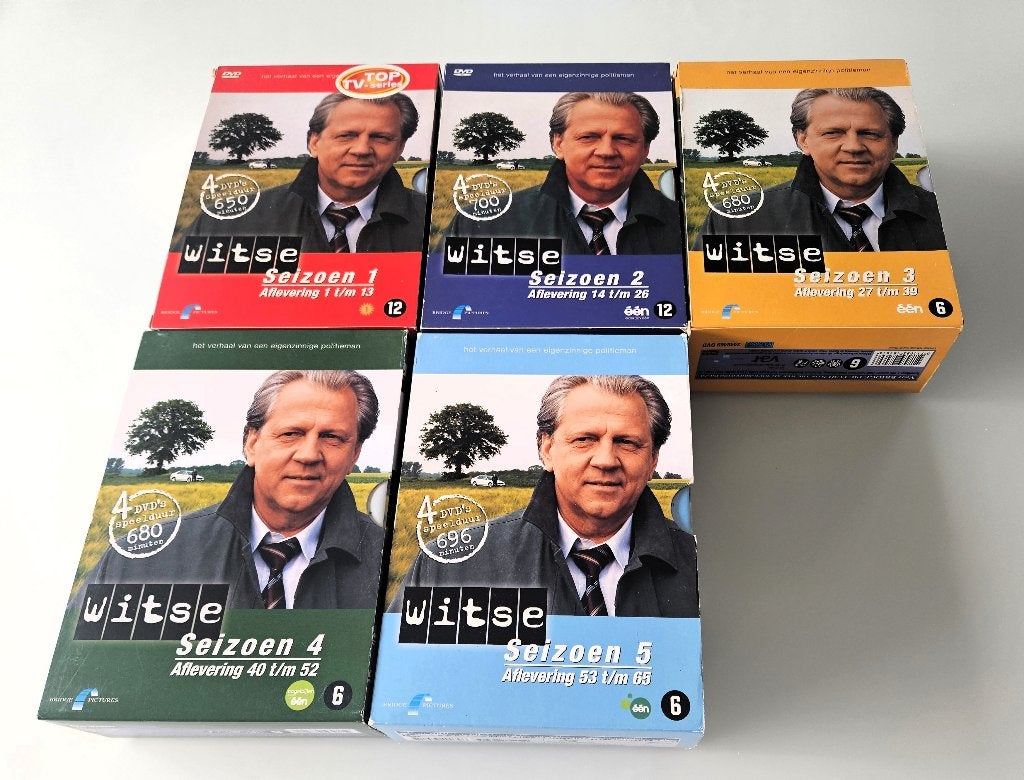 DVD boxen:Zone Stad,Witse,Aspe,Flikken,Westenwind,Rotterd.., Cd's en Dvd's, Ophalen of Verzenden, Seizoen 1