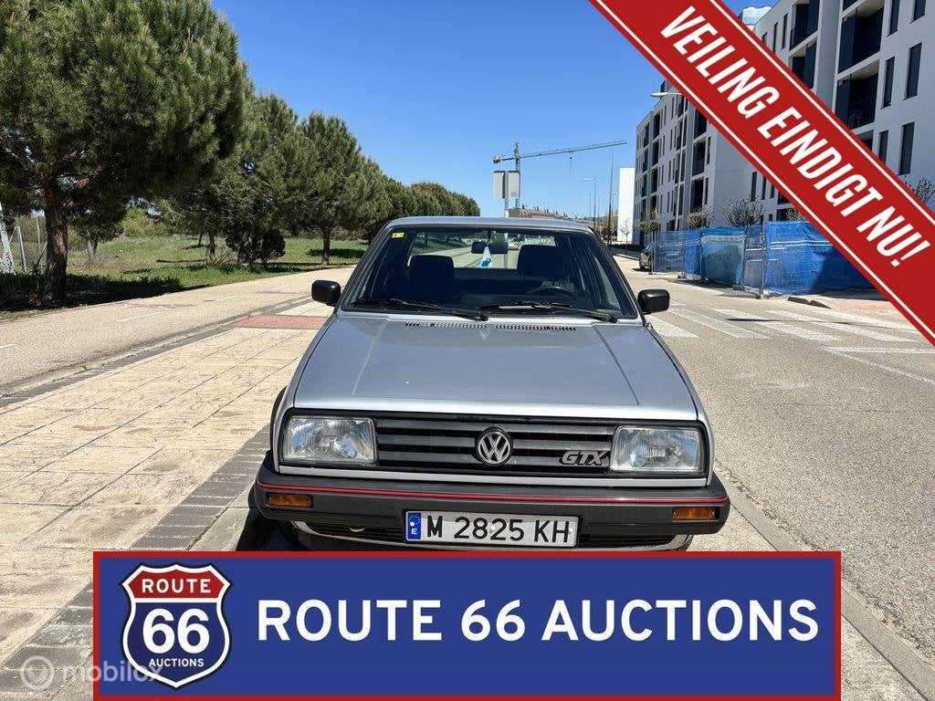 Volkswagen Jetta GTX | 1989 | Route 66 Auctions, Volkswagen, Zwart, Bedrijf, Handgeschakeld