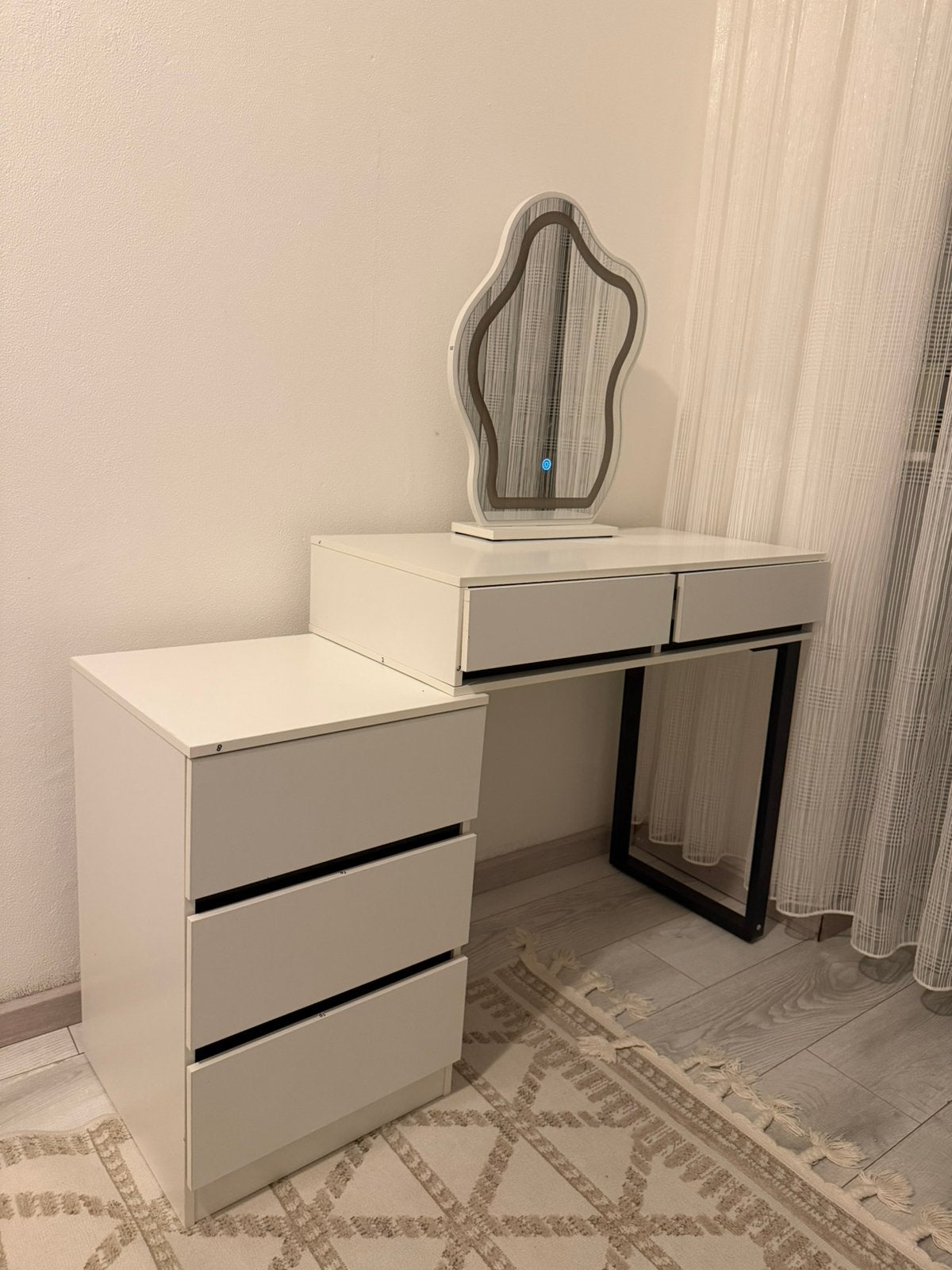 Make-up tafel zo goed als nieuw!, Huis en Inrichting, Ophalen, Zo goed als nieuw