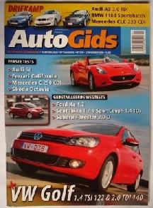 AutoGids 758 Ferrari California/Audi S4/VW Golf/Ford Ka, Verzenden, Zo goed als nieuw, Algemeen