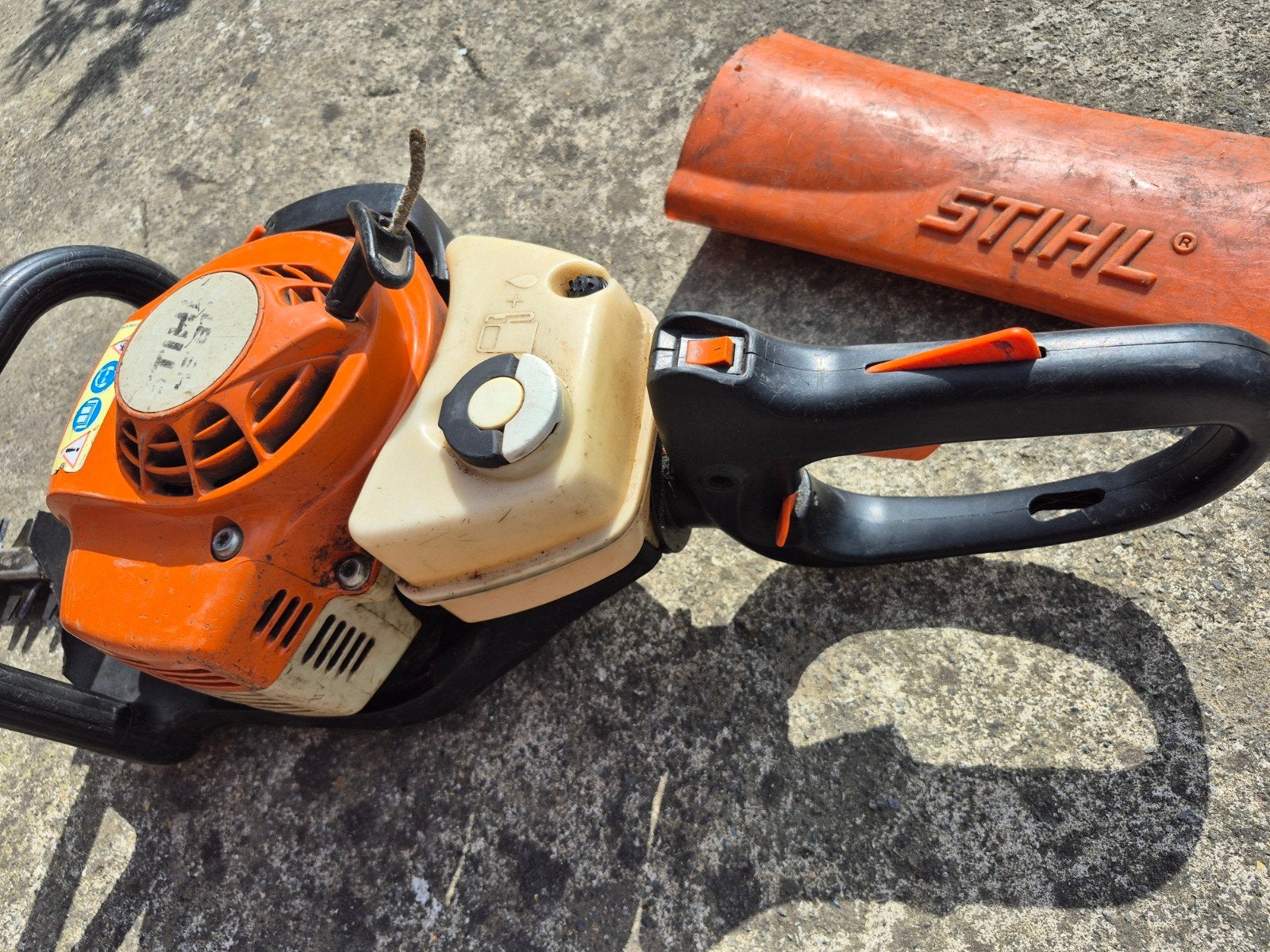 stihl, Ophalen