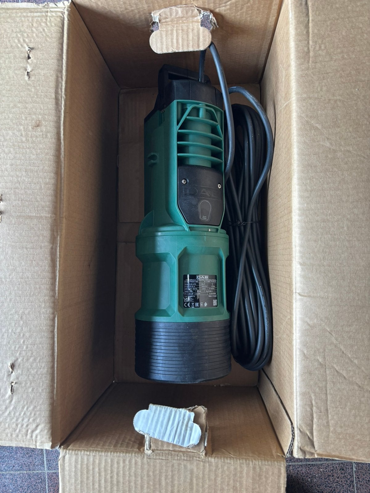 Dompelpomp DAB nieuw, Tuin en Terras, Ophalen, Nieuw, Dompelpomp