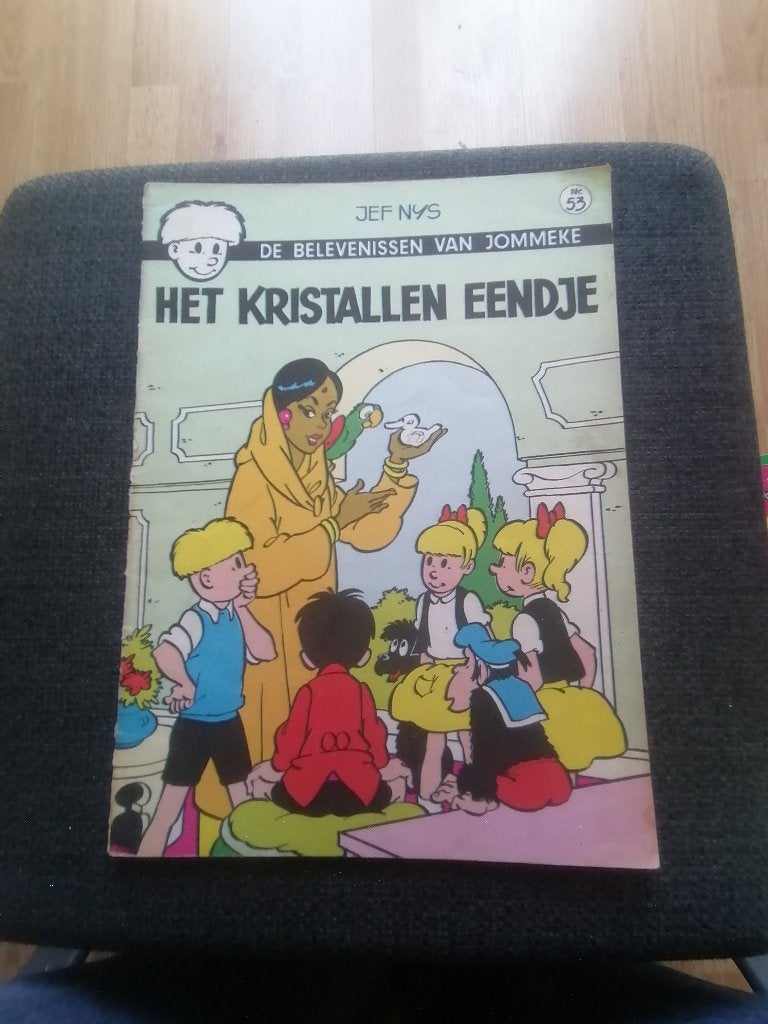 Jommeke album nr.53: Het kristallen eendje (aantal: 6), Jef Nys., Meerdere stripboeken, Ophalen, Gelezen