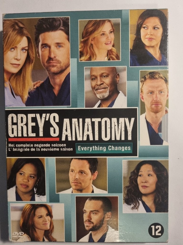 Greys Anatomy - Season 9, Cd's en Dvd's, Ophalen of Verzenden, Gebruikt