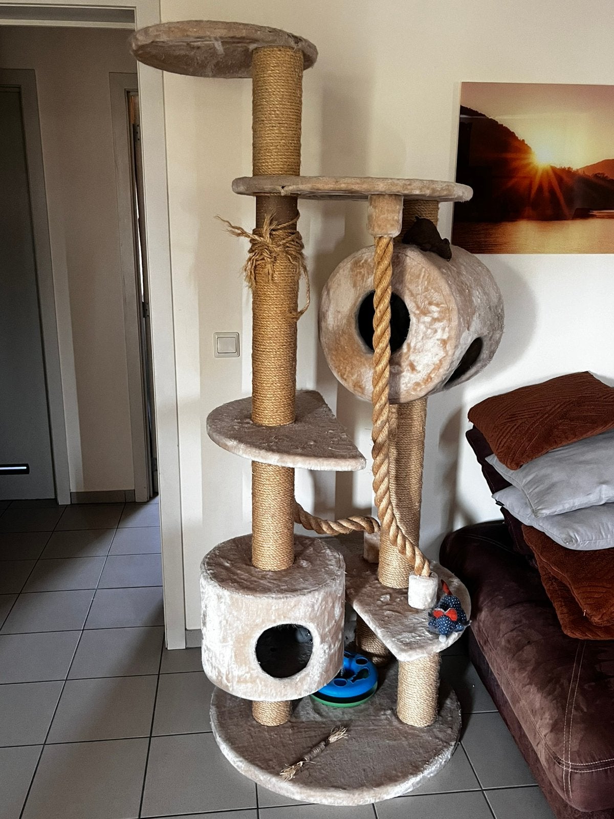 Arbre a chat 1.80 m. de haut, Animaux & Accessoires, Enlèvement, Comme neuf