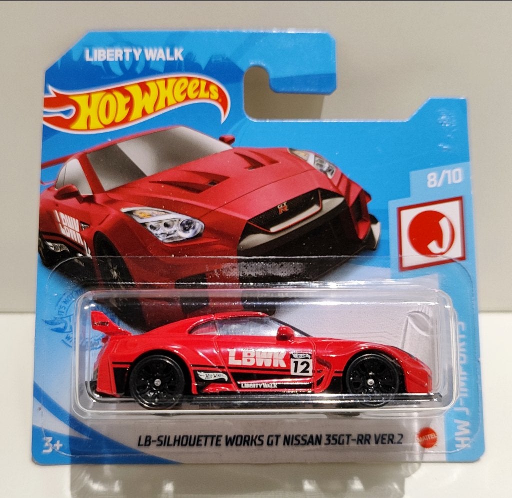 Hot Wheels LB-Silhouette Nissan 35GT-RR VER.2 Rood (2021), Hobby & Loisirs créatifs, Enlèvement ou Envoi
