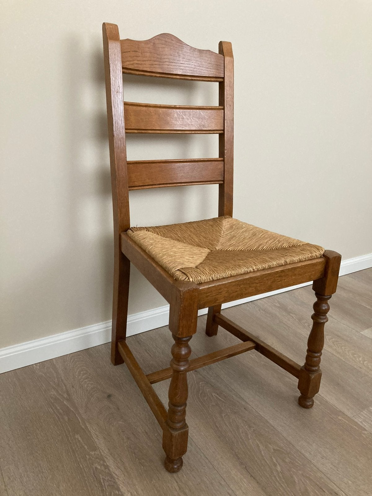 Eetkamerstoelen, Klassiek - rustiek - landelijk, Enlèvement ou Envoi, Bois, Brun