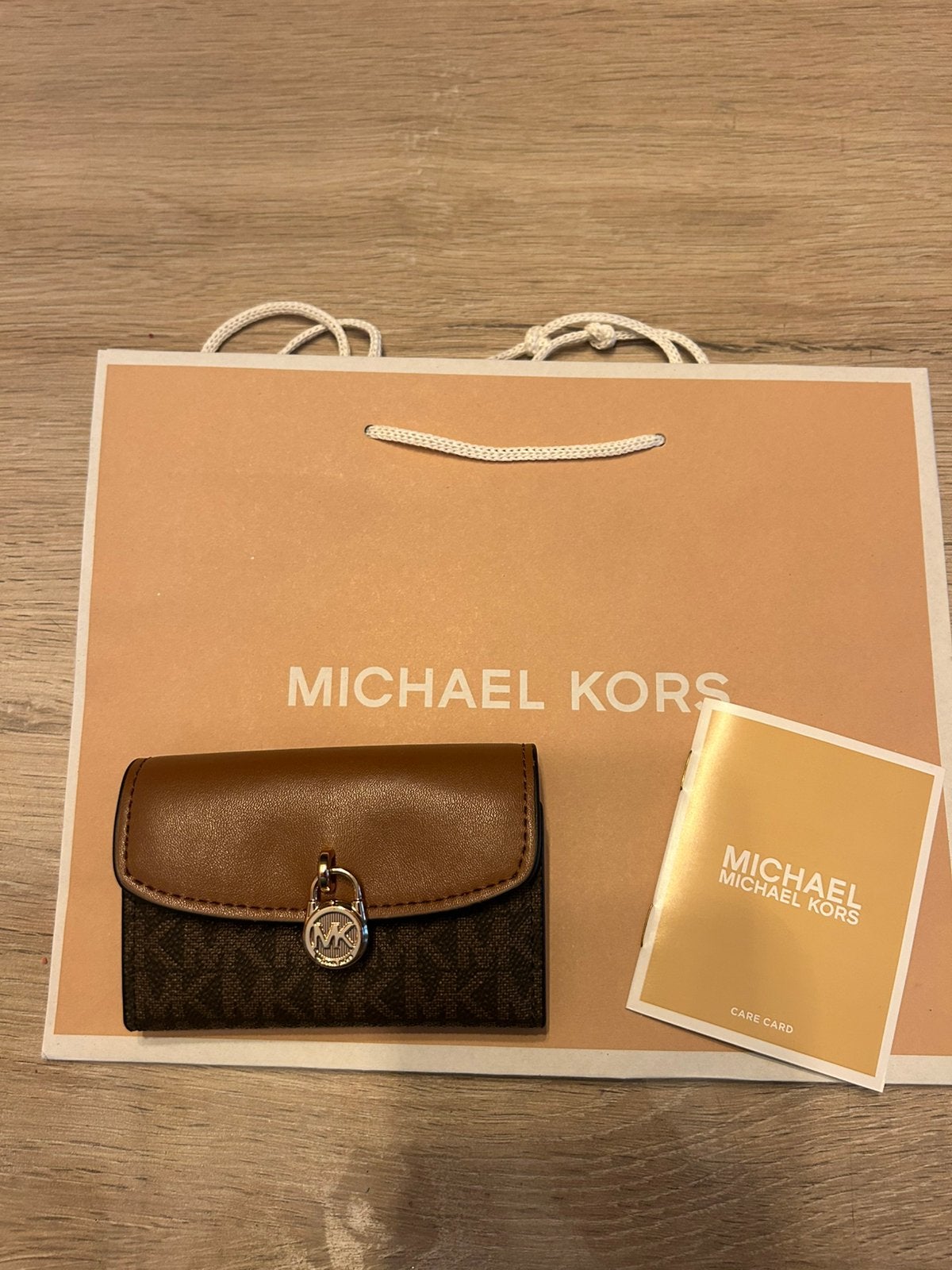 Michael Kors nieuwe en originele kleine portemonnee dames, Ophalen of Verzenden, Nieuw, Zwart, Overige merken