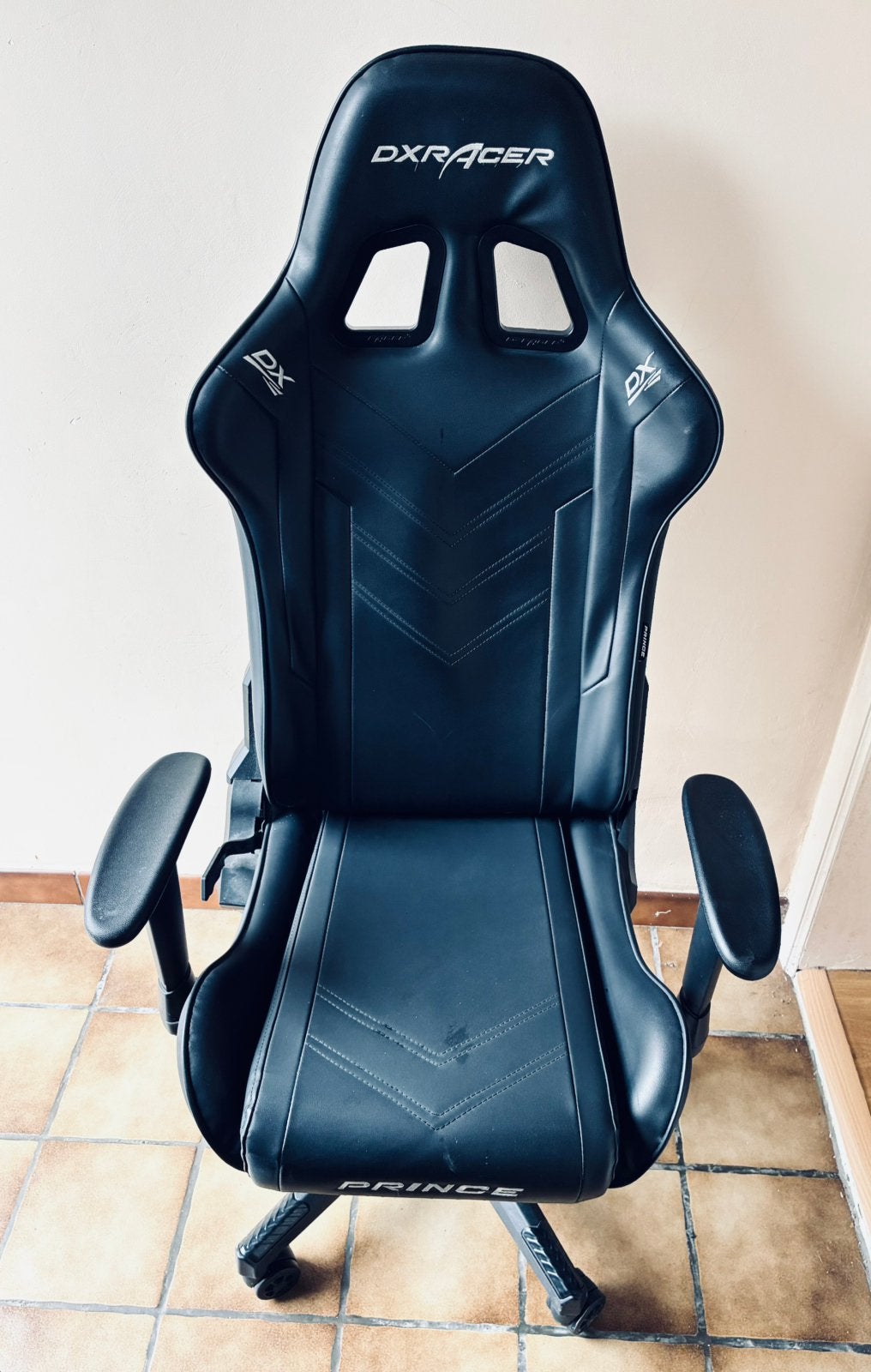 Gamestoel/Bureaustoel, Maison & Meubles, Chaises de bureau, Comme neuf, Chaise de bureau, Noir, Chaise de bureau de gaming, Enlèvement
