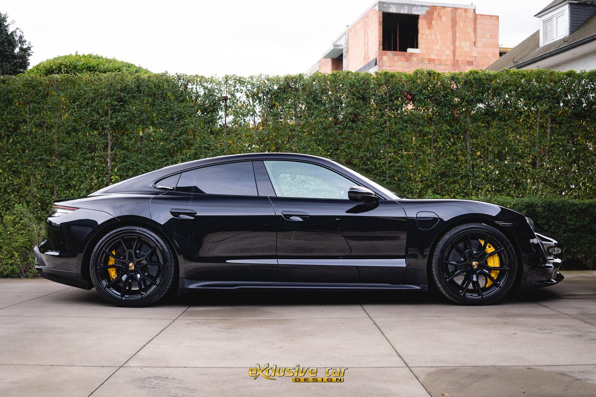 Porsche Taycan Turbo coupé full PPF, Autos, 0 kg, 626 ch, 0 kg, Noir