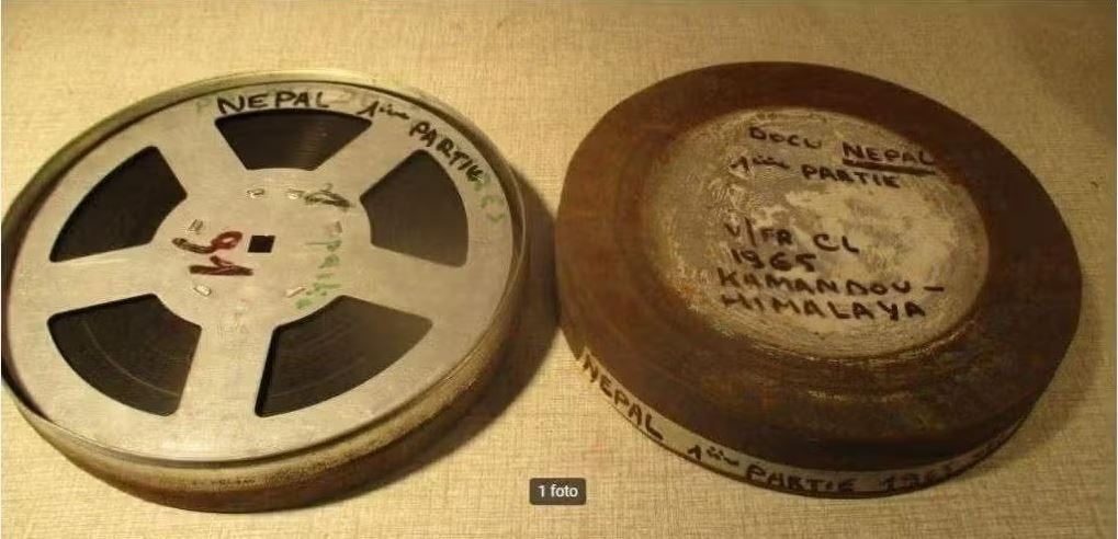 Joli vieux rouleau de film 16 mm - Népal - 1965, Enlèvement ou Envoi, Film 16 mm
