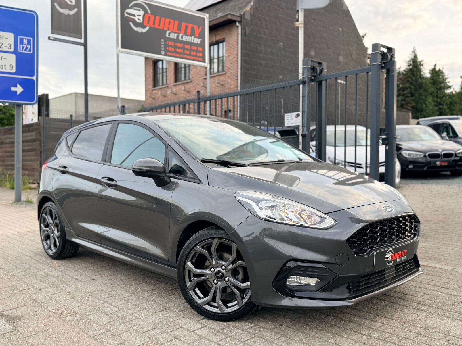 Ford Fiesta ST-LINE 2018 105dkm Automaat Camera Full Option, Auto's, Ford, Testrit aan huis, Euro 6, Leder en Stof, Bedrijf