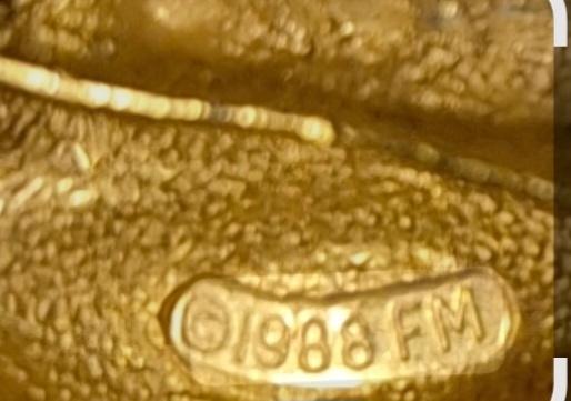 Vintage FM 1988 De Franklin Mint Mary McFadden, Handtassen en Accessoires, Kettingen, Ophalen of Verzenden, Zo goed als nieuw