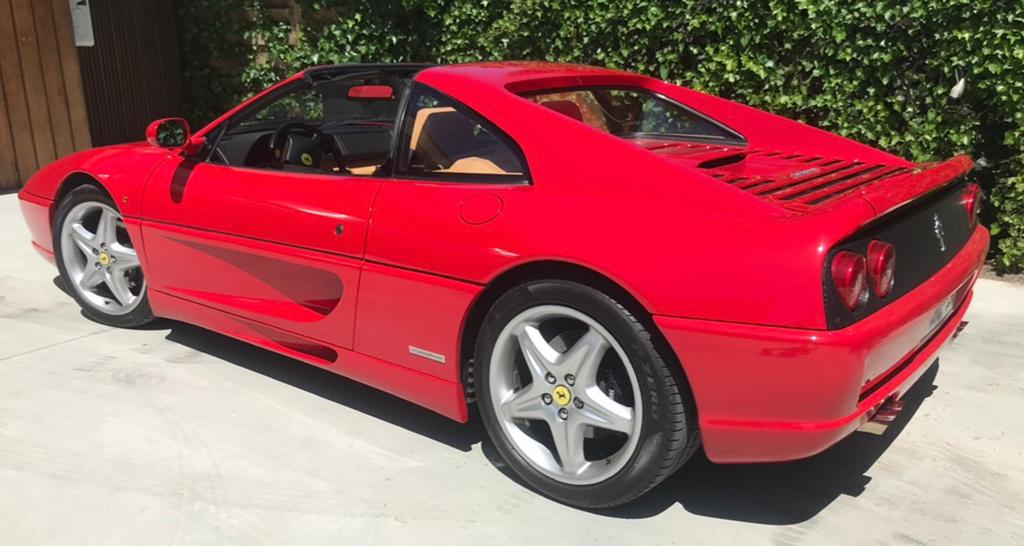 Ferrari F355 Remus Sportuitlaat, Enlèvement, Ferrari