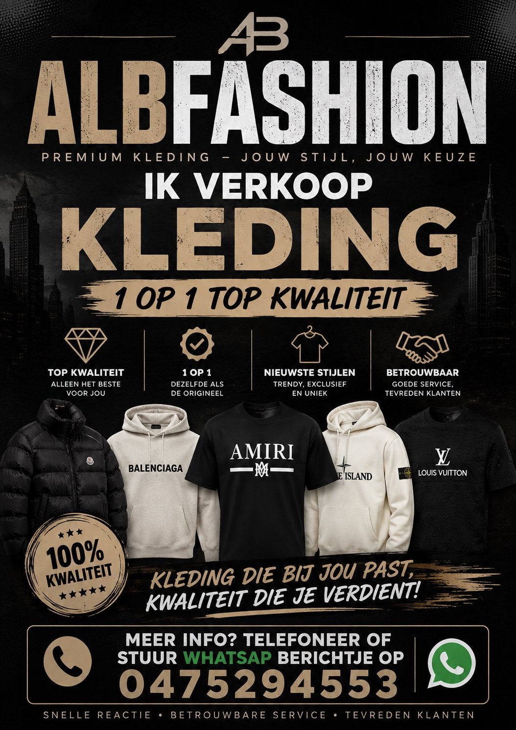 Kleding.schoenen,brillen…, Ophalen of Verzenden, Nieuw