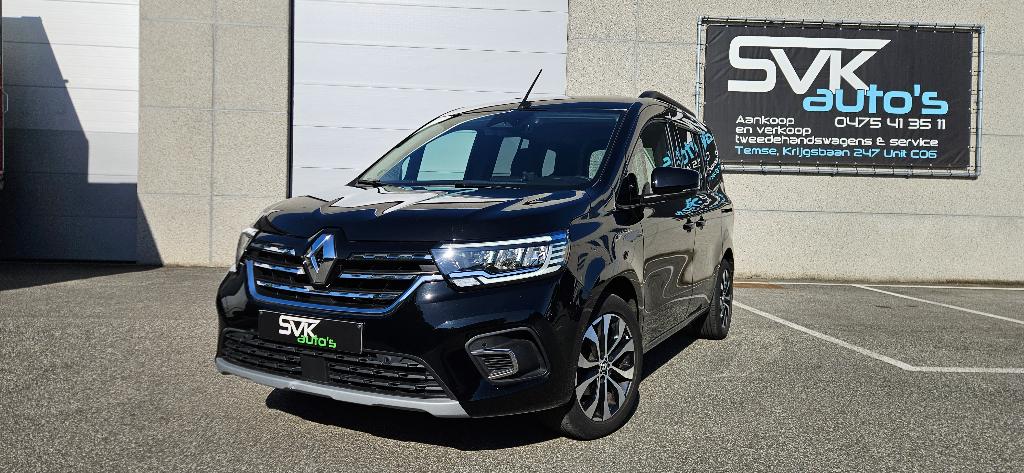 Renault Kangoo 1.3 TCe//Xenon//Dubbeldeur//Navi..., Auto's, Renault, Zwart, Handgeschakeld, Multifunctioneel stuurwiel, 1332 cc