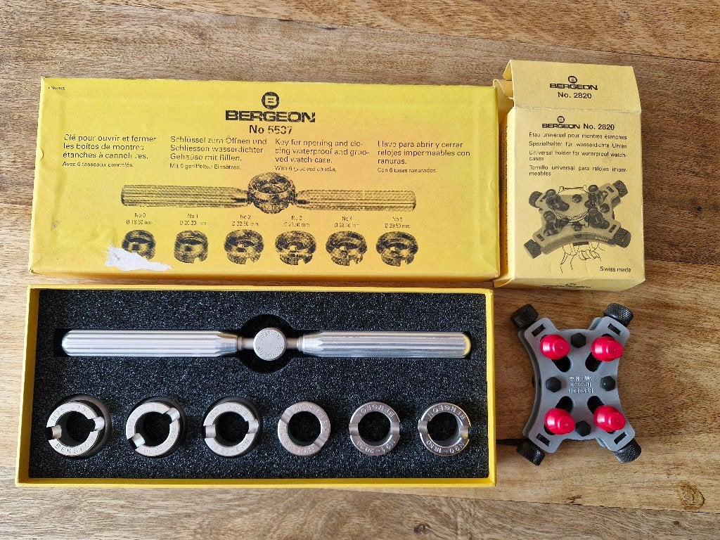 Bergeon voor het openen van Rolex, Cartier..., Bijoux, Sacs & Beauté, Montres | Hommes, Rolex, Acier, Enlèvement, Acier