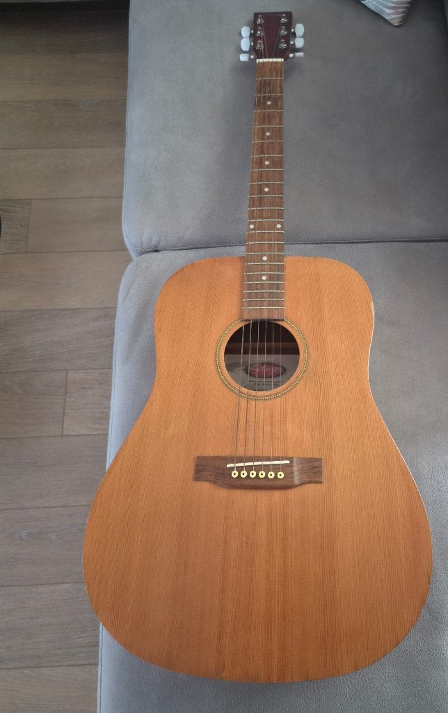 Stagg steelstring gitaar met massief bovenblad, Enlèvement, Comme neuf, Guitare Western ou Guitare Folk