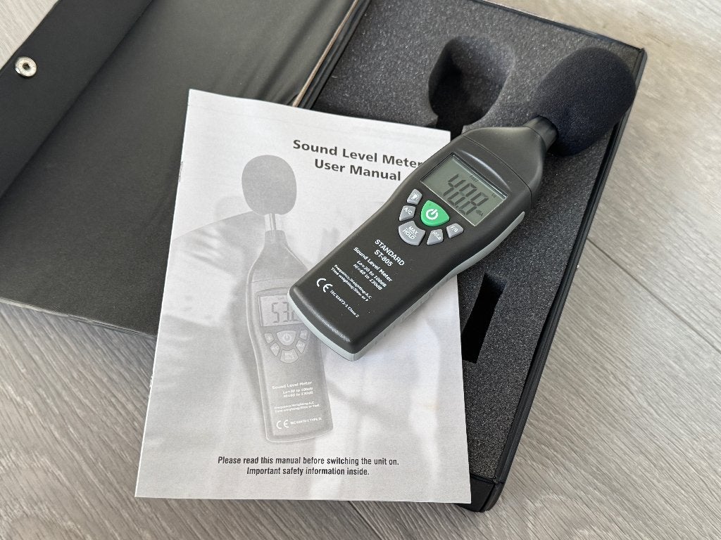 ST-805 Professional Digital Decibel Sound Level Meter, TV, Hi-fi & Vidéo, Enlèvement ou Envoi, Neuf, Audio