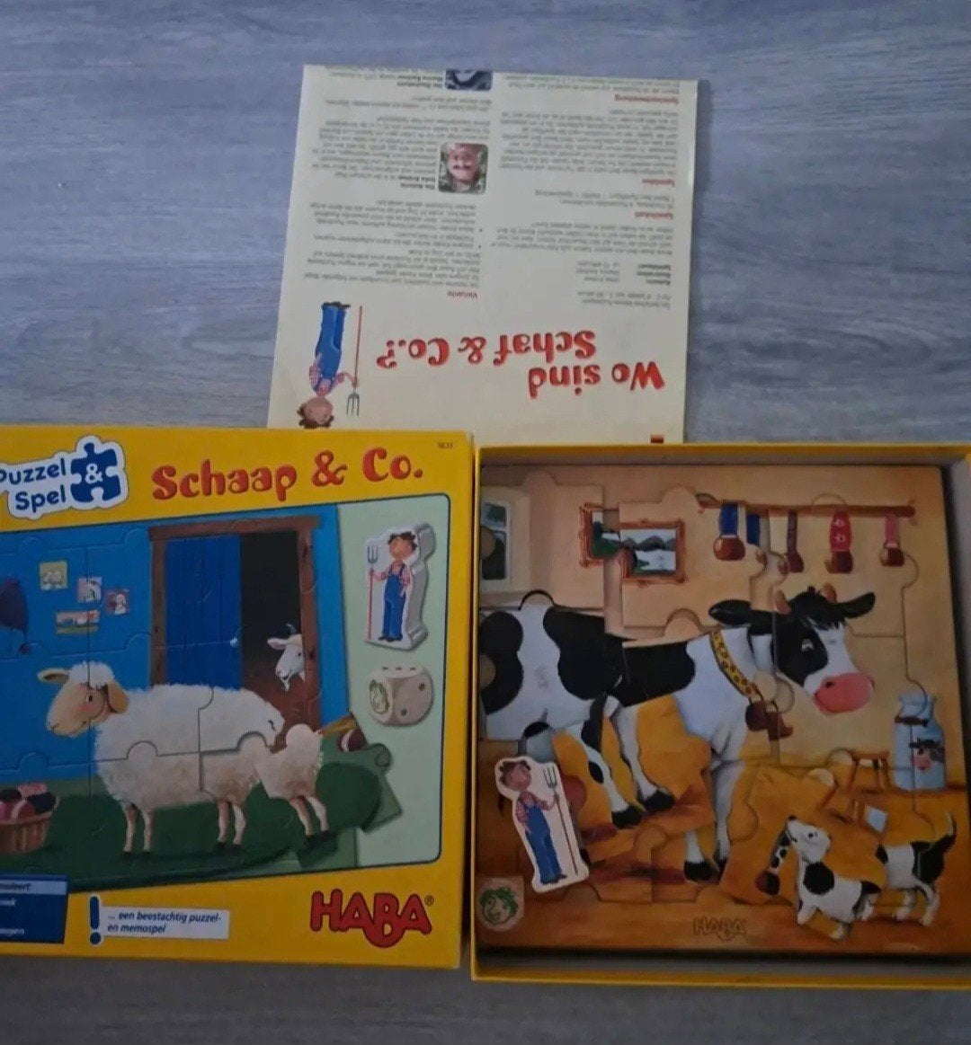 Leuk spel/puzzel in één, Ophalen, Zo goed als nieuw