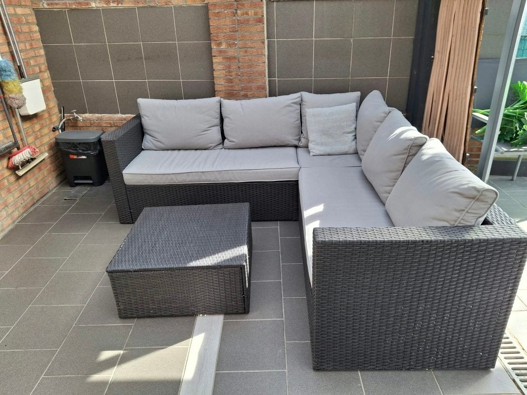 Salon de jardin, Tuin en Terras, Ophalen, Zo goed als nieuw, Tuinset, 5 zitplaatsen