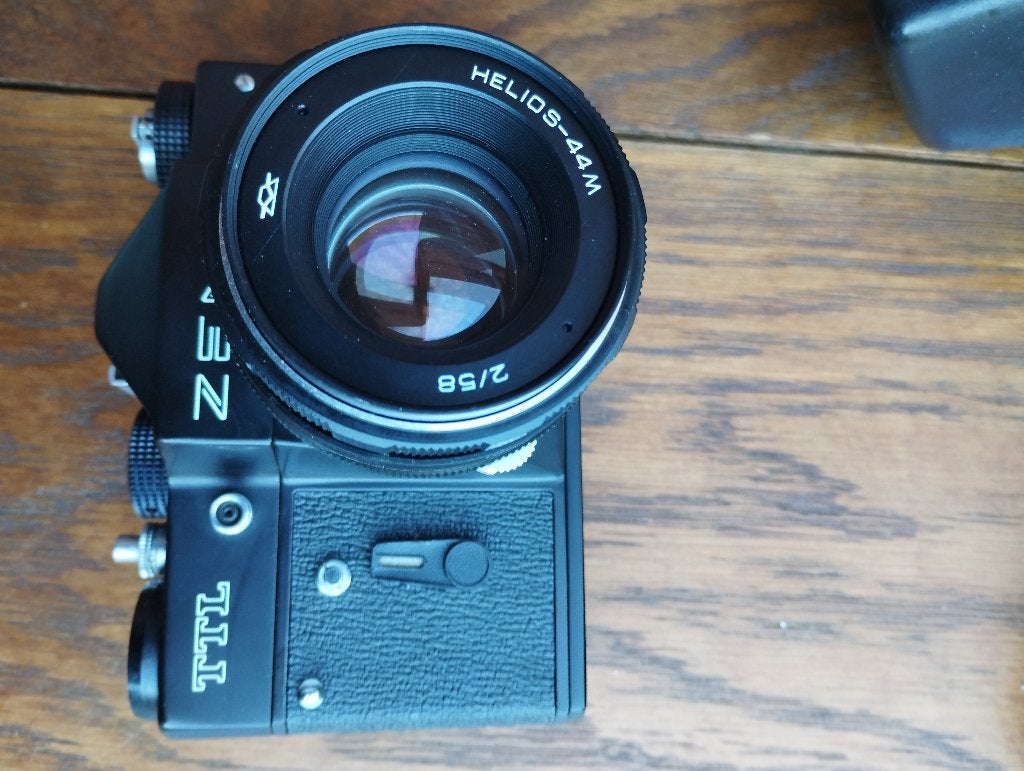 Zenit TTL met Helios-44M 58mm f/2 (Analoge spiegelreflex), Enlèvement, Utilisé, Reflex miroir, Autres Marques