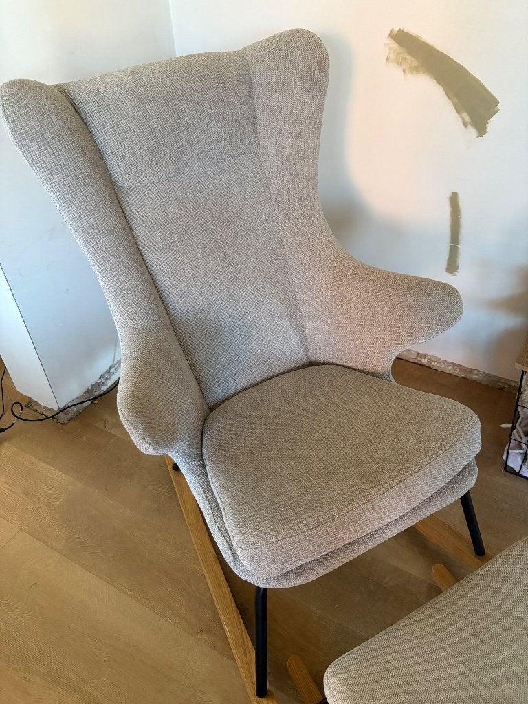 Quax schommelstoel, Ophalen, Hout, 100 tot 125 cm, Zo goed als nieuw