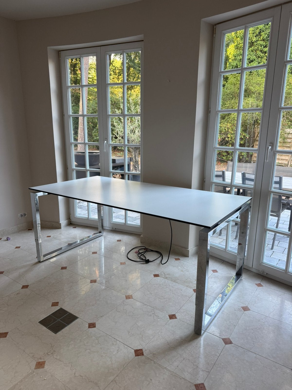 Design bureau 180x90cm nwprijs €1000, Ophalen, 90 cm, Gebruikt, 180 cm