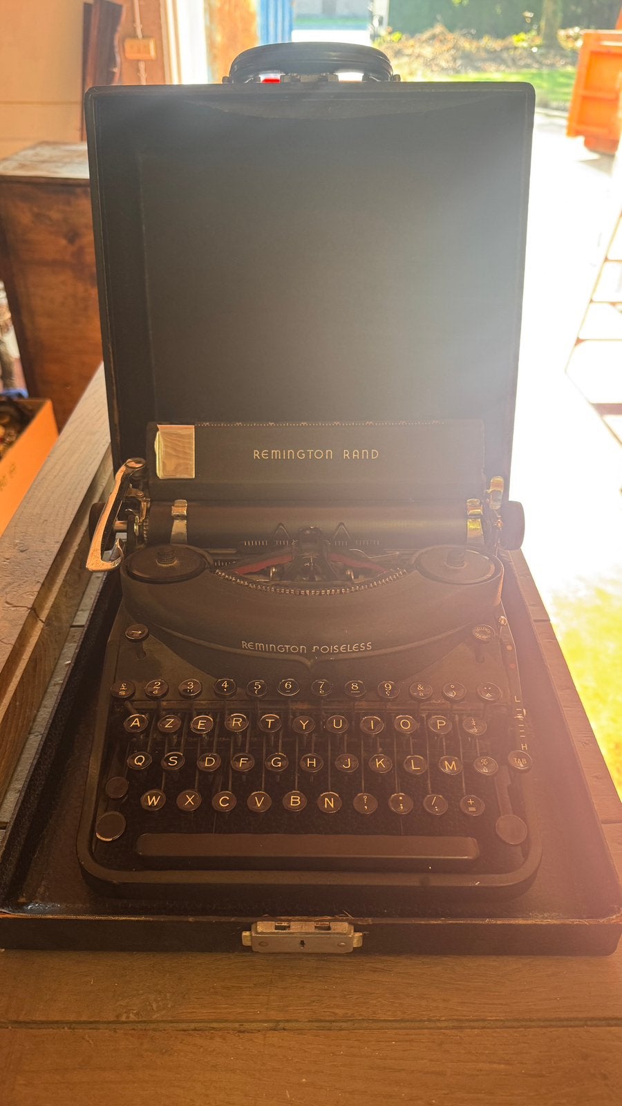 Vintage Remington Rand Noiseless Model Seven typemachine, Divers, Enlèvement, Comme neuf