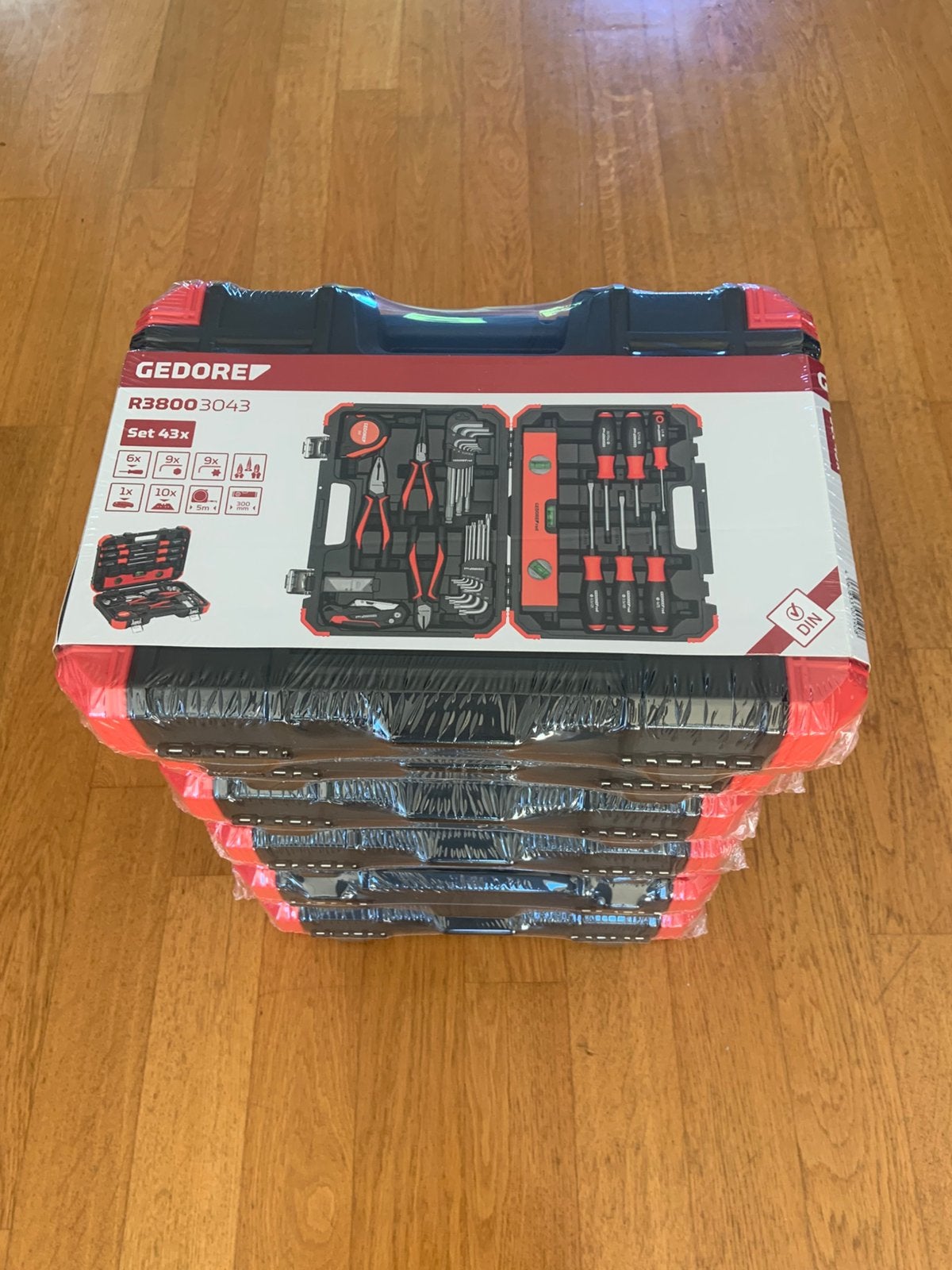 Gedore RED Gereedschapsset 43-delig Handgereedschap NIEUW, Bricolage & Construction, Enlèvement ou Envoi, Neuf, Jeu d'outils, Gedore