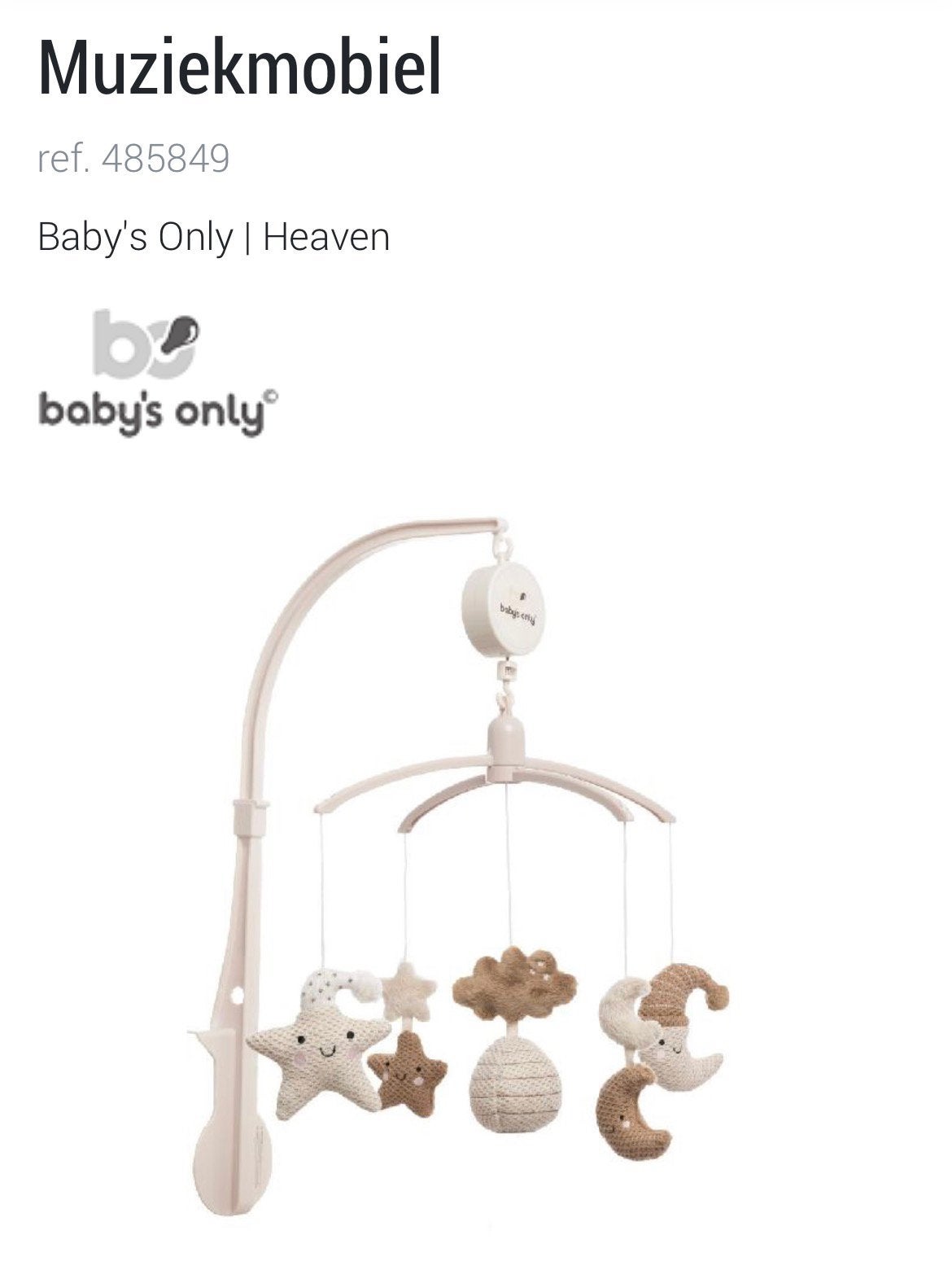 Muziekmobiel, Kinderen en Baby's, Ophalen, Nieuw, Mobiel, Met geluid