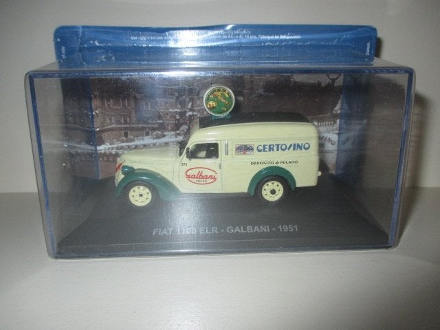 Altaya/Fiat 1100 ELR Galbani/ 1:43 /Neuf en boîte, Enlèvement ou Envoi, Neuf, Voiture