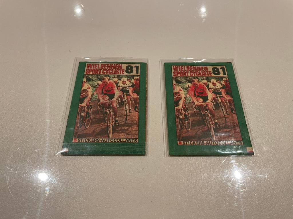 Panini - 2 Zakjes Wielrennen 1981 Fher, Enlèvement ou Envoi, Comme neuf