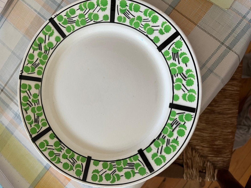 Service Digoin Sarreguemines "Reinette"/Art Déco/48 pièces, Ophalen