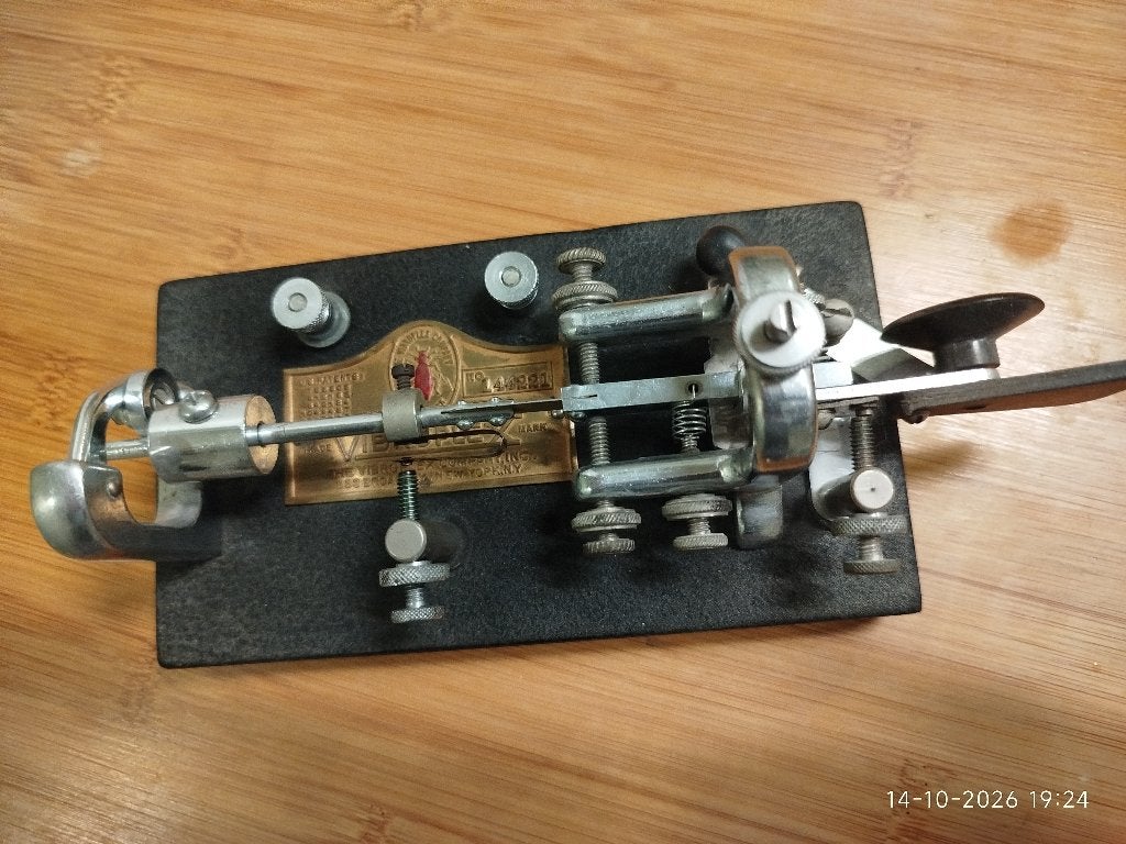 Vibroplex Seinsleutel Nr. 144221, Telecommunicatie, Ophalen of Verzenden, Gebruikt, Zender en Ontvanger