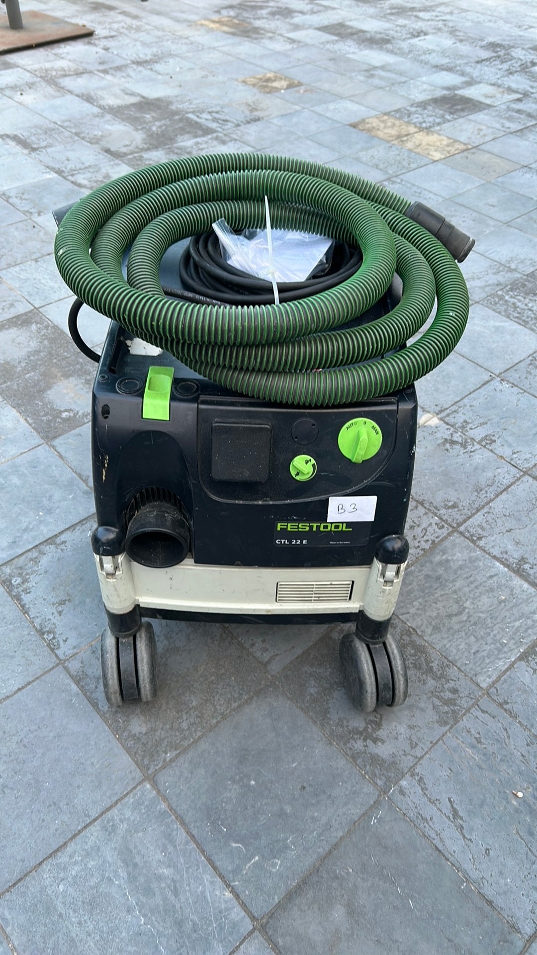 Festool stofzuiger CT22E, herbruikbare stofzak, nieuwe motor, Overige merken, Gebruikt, Industriële stofzuiger, Regelbare zuigkracht