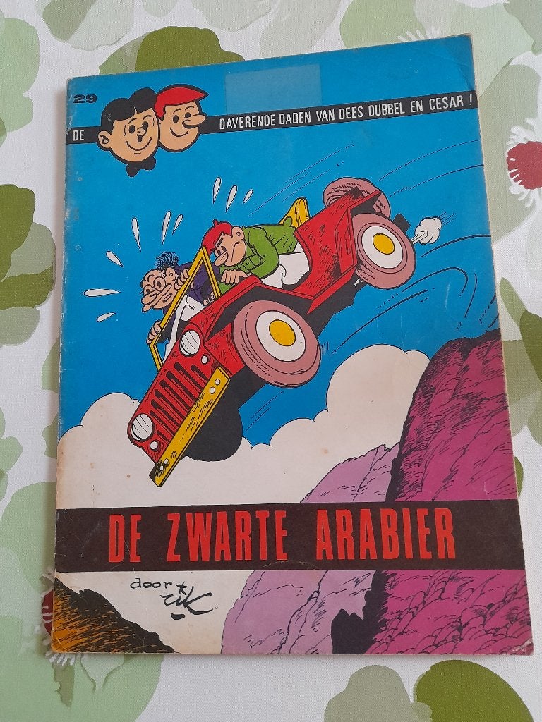 Dees Dubbel nr 29 "De zwarte Arabier"eerste druk jaren 70, Boeken, Stripverhalen, Ophalen of Verzenden, Gelezen
