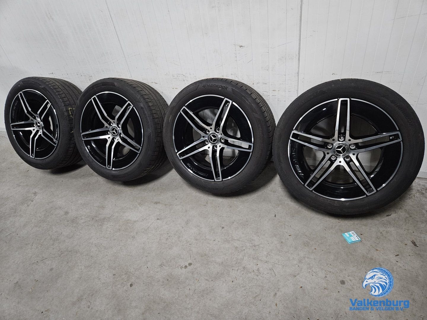 6-7mm! Originele Mercedes E Klasse W214 S214 AMG 19 inch bre, 19 inch, -, -, Banden en Velgen