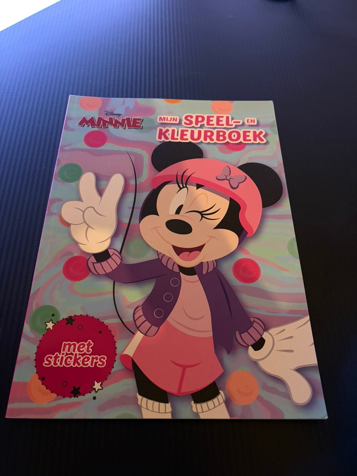 Disney Minnie – Mijn speel- en kleurboek – met stickers, Enlèvement ou Envoi, Mickey Mouse, Comme neuf, Autres types