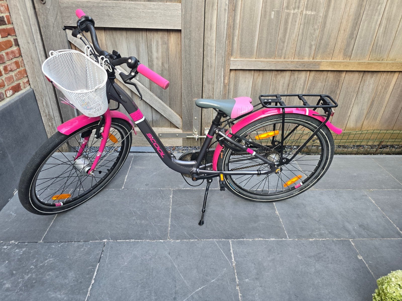 Vélo pour fille S'COOL ChiX 24 à 3 vitesses - très soigné, Vélos & Vélomoteurs, 24 pouces, S'cool, Frein à rétropédalage, Enlèvement
