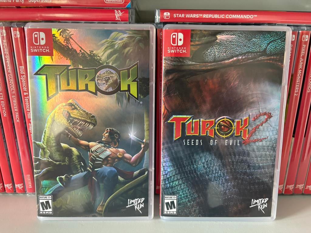 Turok 1 + 2 (Nintendo Switch), Enlèvement ou Envoi, Comme neuf