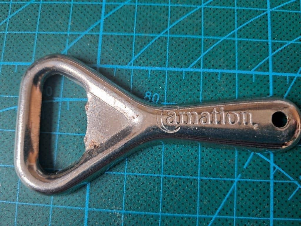 Anjerflesopener, flesopener., Verzamelen, Ophalen of Verzenden, Gebruikt, Gebruiksvoorwerp
