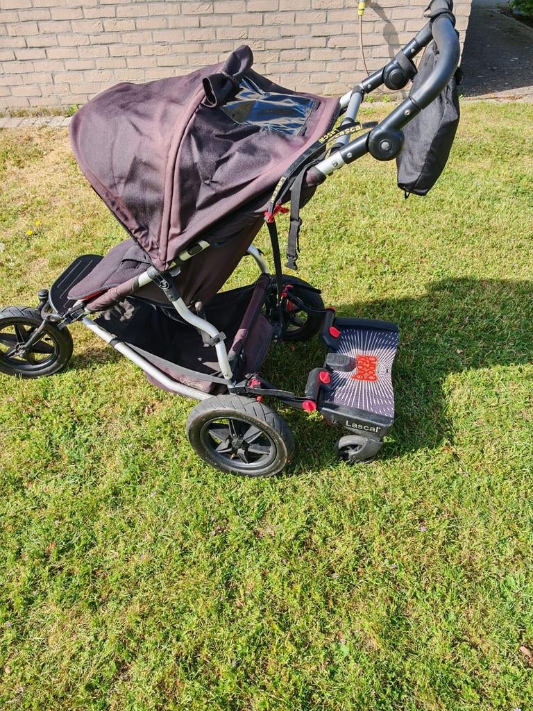 Mountain buggy zeer goede staat met meerijdplankje, Kinderen en Baby's, Buggy's, Ophalen