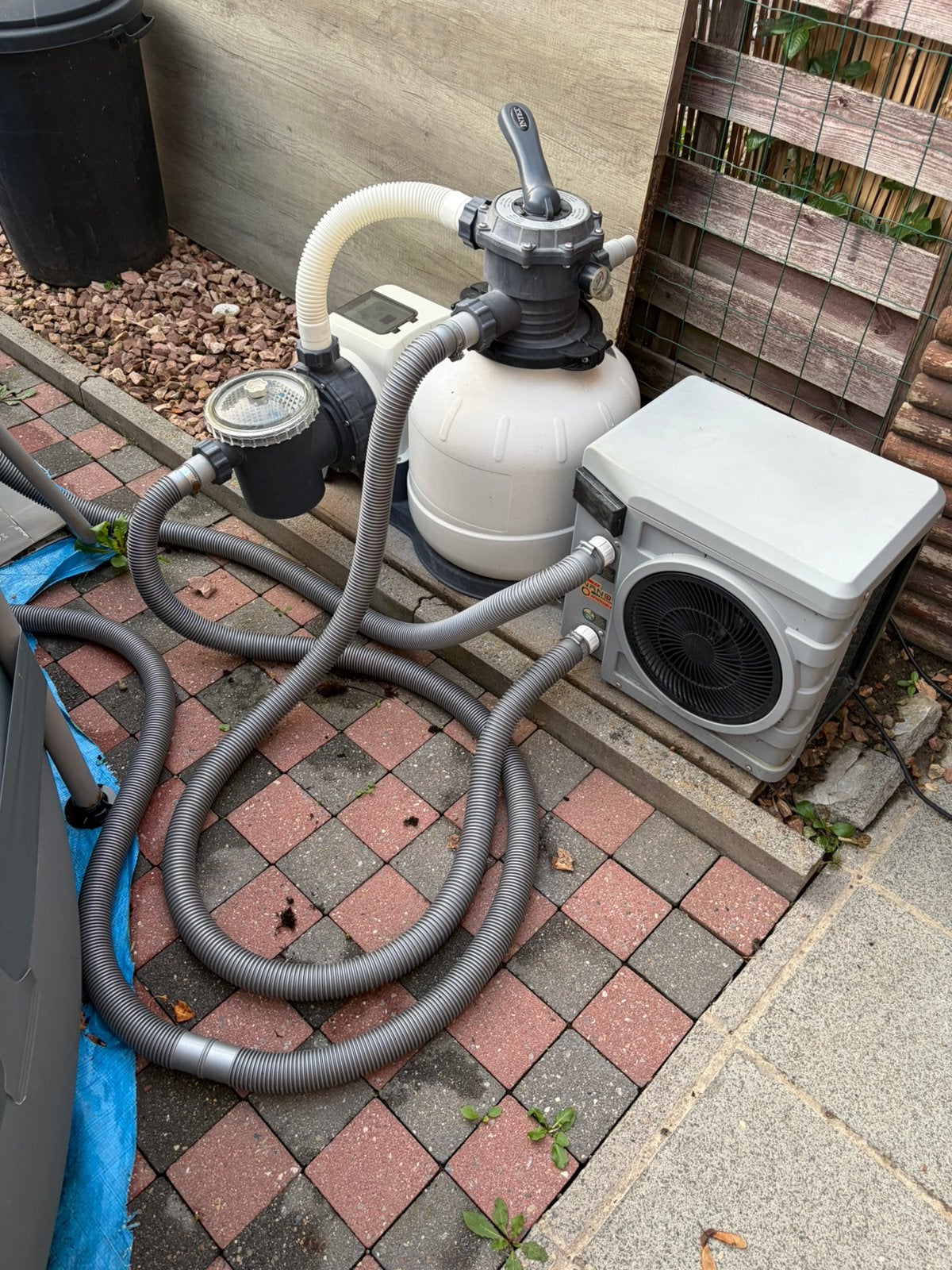 Filtration plus pompe à chaleur, Enlèvement, Utilisé, Filtre