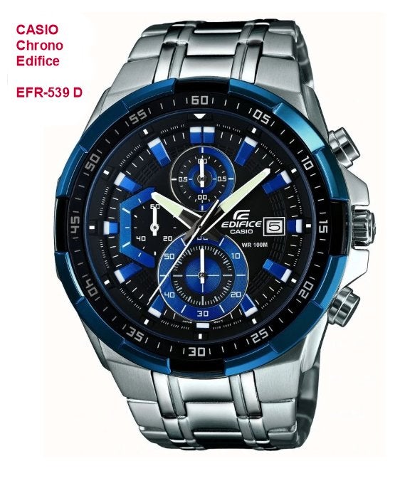 CASIO Chronographe EDIFICE EFR-539 D, Bijoux, Sacs & Beauté, Enlèvement, Casio