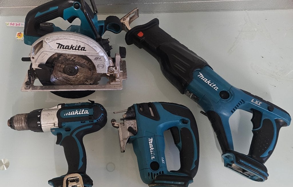 Machines à batterie Makita Lot, Enlèvement, Utilisé