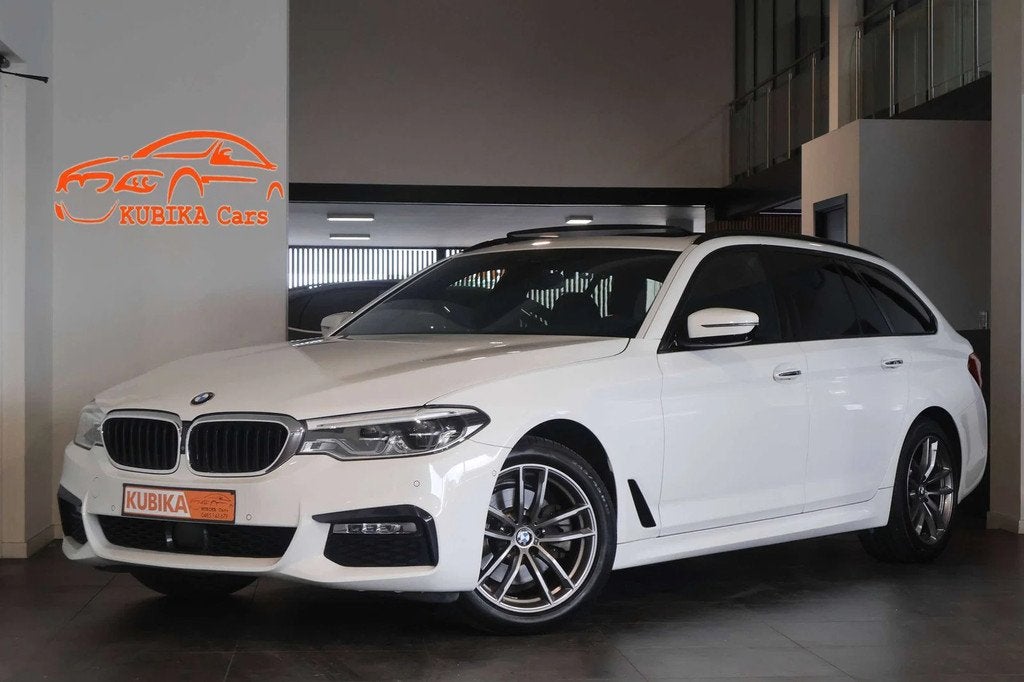 BMW 5 Serie 520 Touring 520dA xDrive M-Pack Pano ACC DodeH G, Cuir, Euro 6, Entreprise, Commande vocale