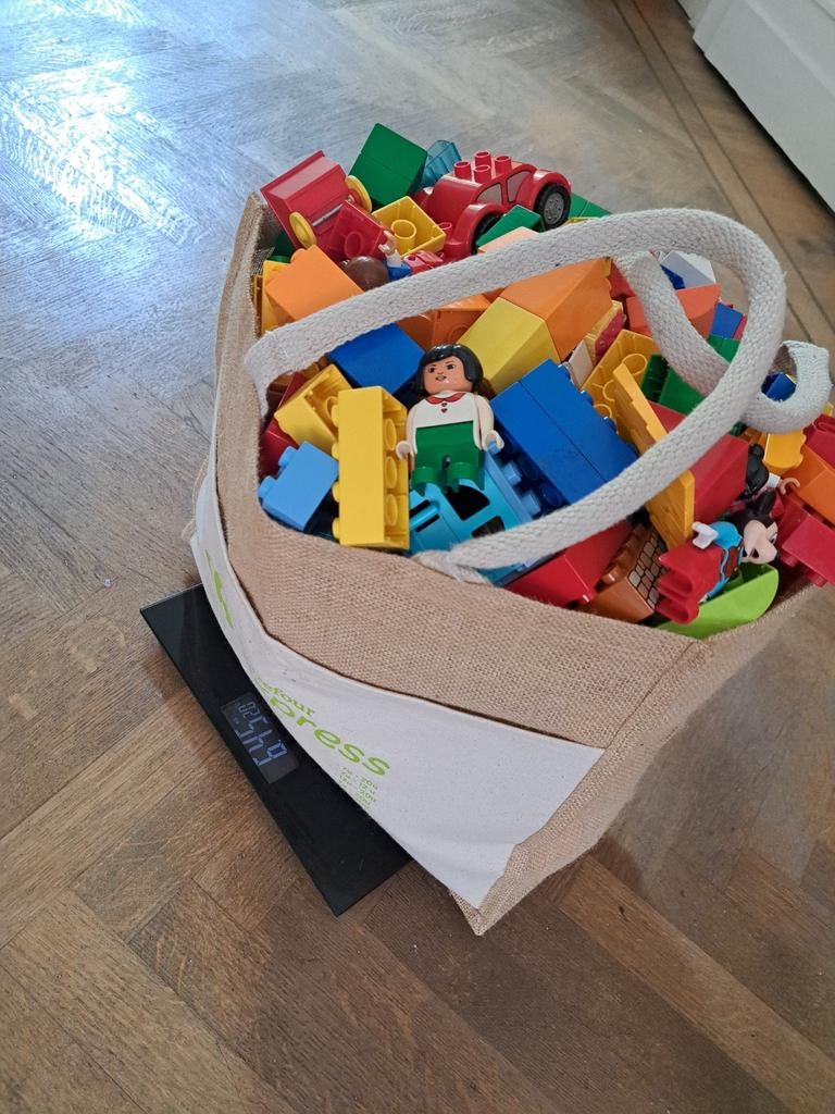Grote zak originele Duplo (6,45kg), Kinderen en Baby's, Speelgoed | Bouwstenen, Ophalen